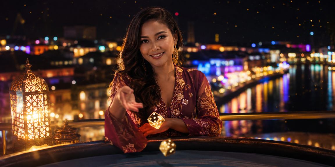 Permainan dadu Sic Bo dalam format kasino langsung dengan suasana Melaka yang autentik